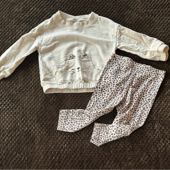 Oshkosh Carters Just Lizzy Coord Set 2pc Outfits Bundle Girl 12 18 Mo Cozy Warm - Picture 8 of 16